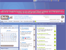 Tablet Screenshot of behr.nl